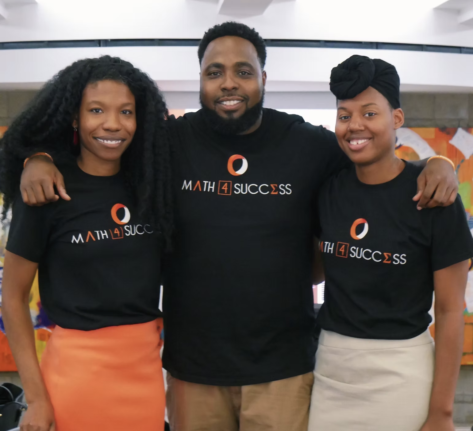 Math 4 Success team — Dr. Leron Lightfoot with colleagues